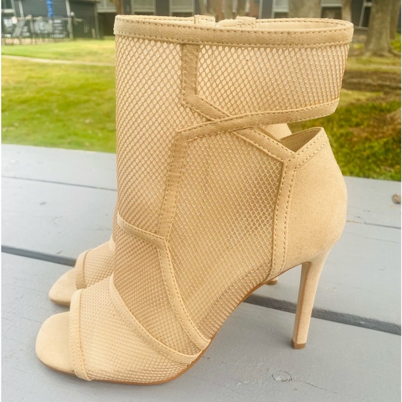 Jessica Simpson Bootie Beige Boots for Women S/8.5 - Picture 7 of 14